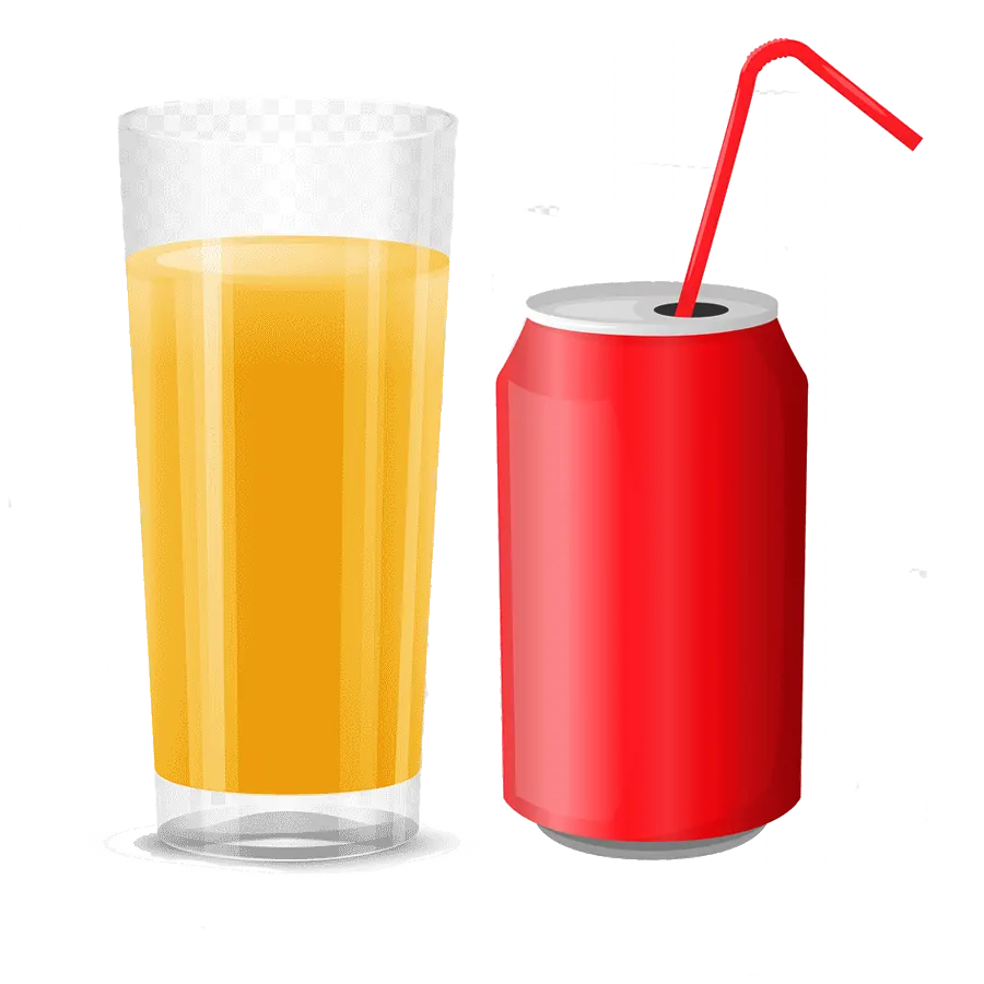 Sodas et jus de fruits